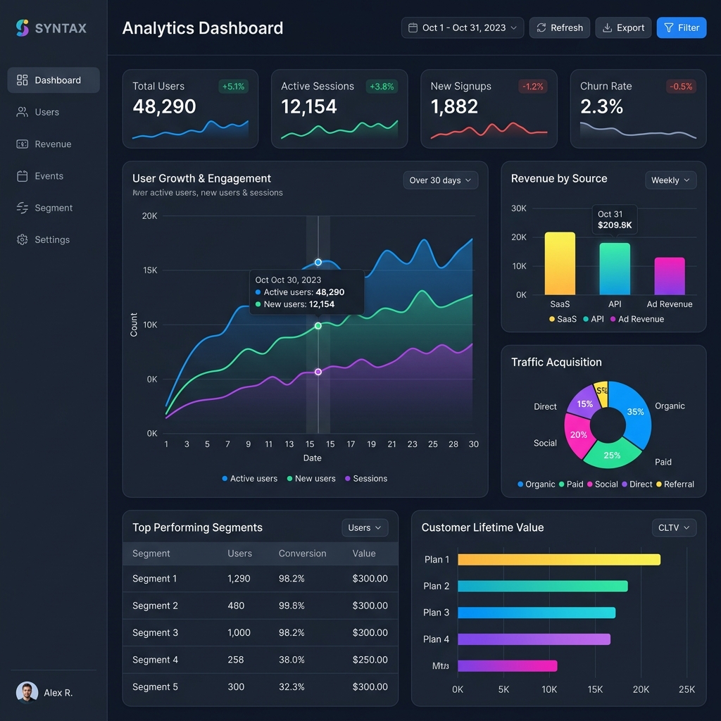 Enterprise Dashboard